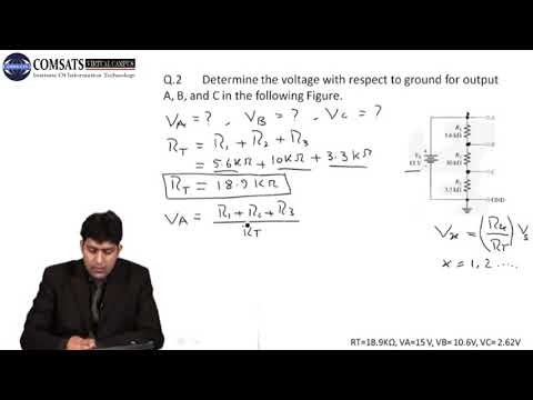 LECTURE 08 (Problems Solving related to Series Circuits) ELECTRIC CIRCUIT ANALYSIS BY DR. AADIL RAZA