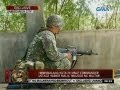 24 Oras: Hinihinalang kuta ni MNLF Commander Ustadz Habier Malik, pinalibutan ng militar