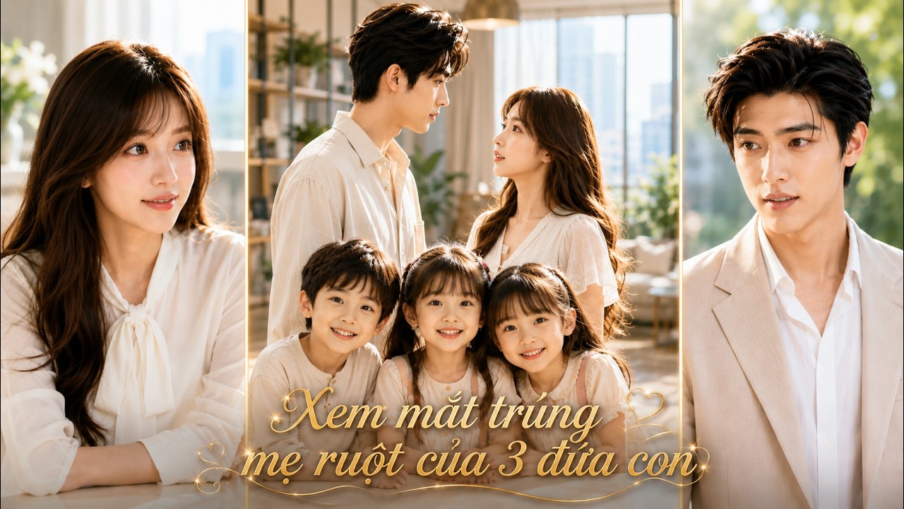 Tổng tài giả nghèo dắt đàn con đi xem mắt k ngờ gặp lại tình 1 đêm năm xưa mẹ ruột 3 đứa con của mk