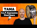 Tama | S.L.P. Expressive Steel Snare | Sound Demo 4K