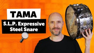 Tama | S.L.P. Expressive Steel Snare | Sound Demo 4K