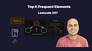 Top K Frequent Elements - Leetcode 347 | 4 Approaches including Min Heap and Bucket Sort