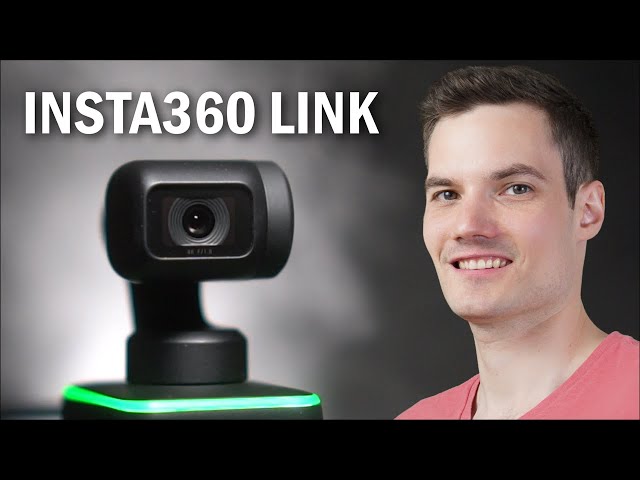 insta360 Link - PTZ 4K Webcam with 1/2 Sensor, AI Tracking, Gesture  Control, HDR, Noise-Canceling Microphones, Specialized Modes, Webcam for  Laptop, Video Camera for Video Calls, Live Streaming 