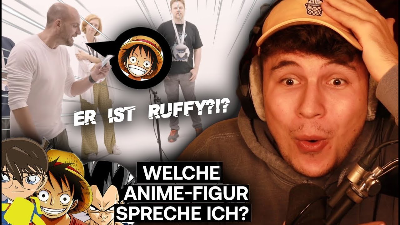 ANIME-FAN reagiert auf : Sag mir, welche ANIME-FIGUR ich spreche!😱 | PtrckTV
