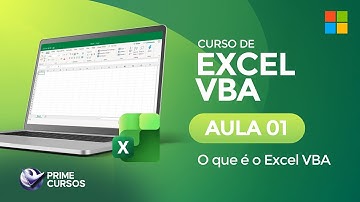 Aula 01: O que é Excel VBA | Excel VBA | Prime Cursos