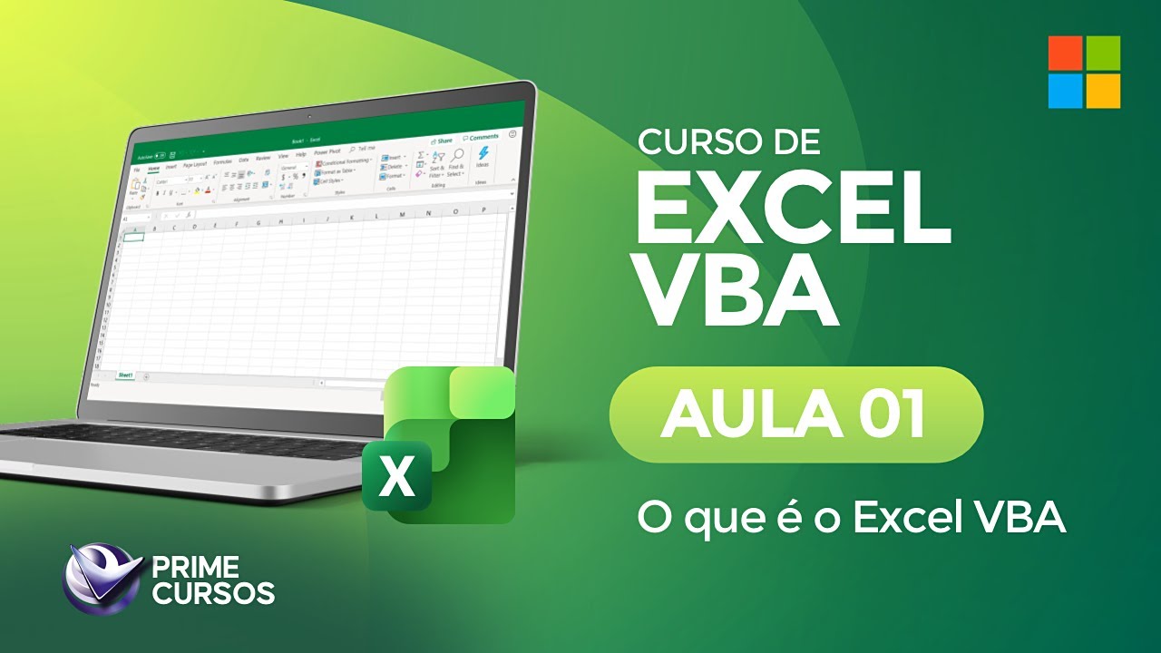 vba x python - qual é o melhor para aprender em 2023?... Aula 01: O que é Excel VBA | Excel VBA | Prime Cursos - YouTube