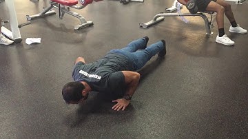 Isometric Push Up Hold