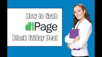 How to grab ipage black friday deal 2020?