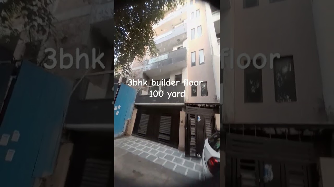 3bhk 100 yard floor paschim vihar delhi 