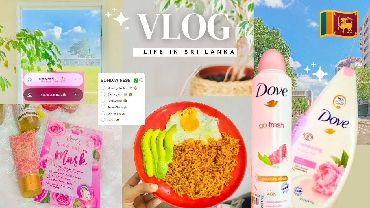 Productive Sunday 🇱🇰🍃 | සිංහල Vlog | room makeover | Sunday reset | Life in Sri Lanka | motivation