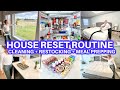 🏡 CLEAN WITH ME + ORGANIZE + HOUSE RESTOCK RESET | CLEANING MOTIVATION |JAMIE&#39;S JOURNEY|SUNDAY RESET