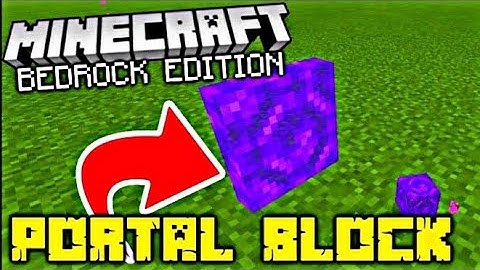 Nether Portal Block Farm 100% in Survival! Minecraft (Tutorial) MCPE/Xbox / PS4 / Windows / Switch