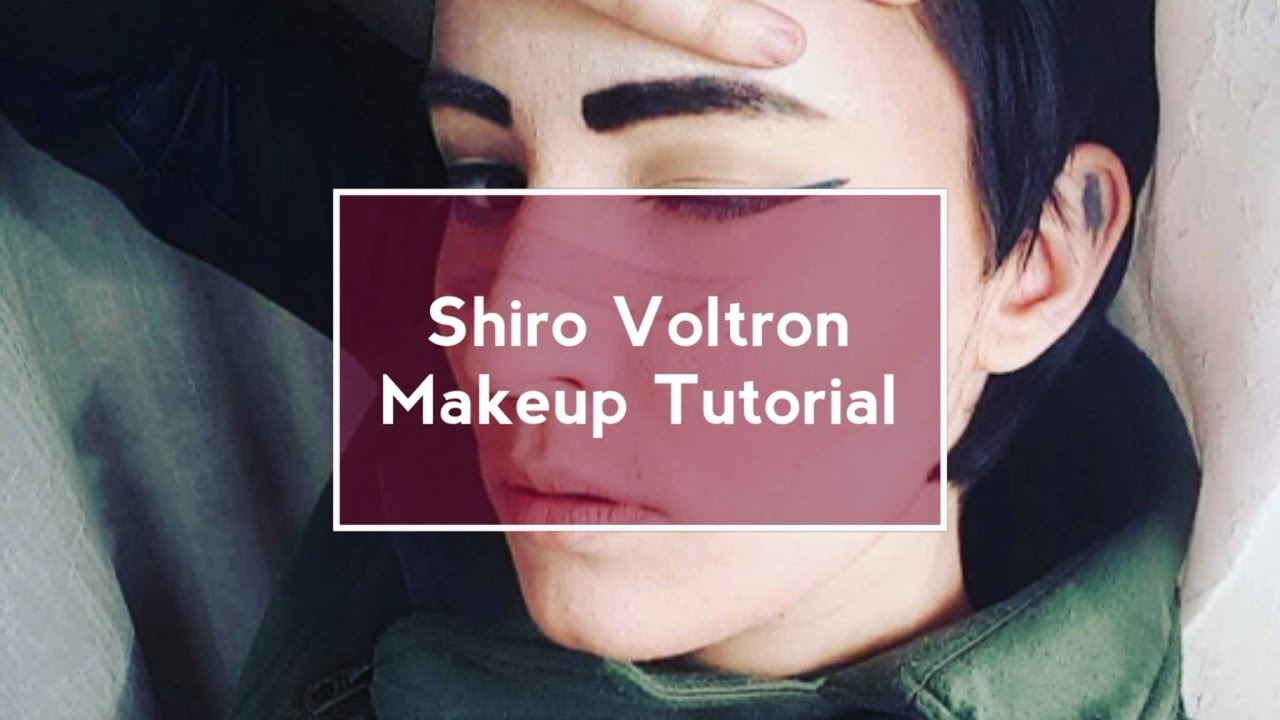 Shiro Voltron Makeup Tutorial