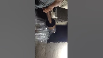 Khoan bê tông Thông 2 bể nước ngầm