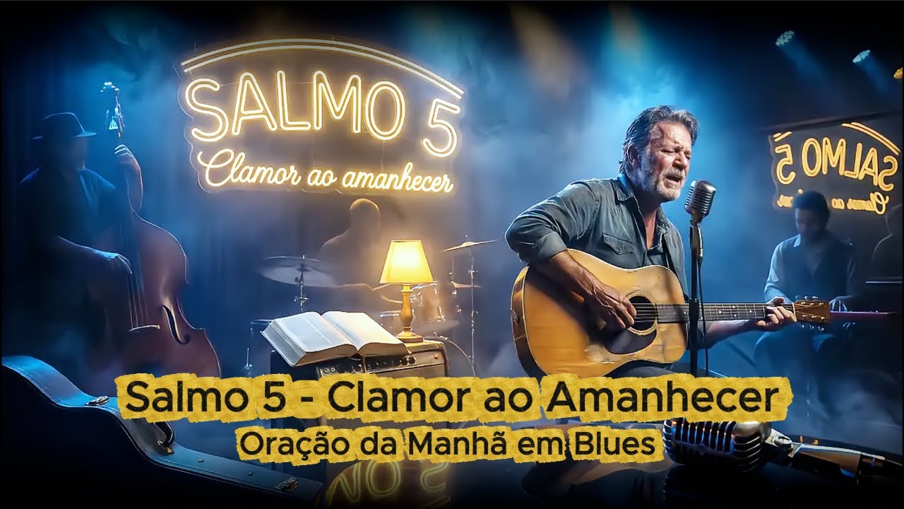 Ao Amanhecer, Clamo por Misericórdia | Salmos 5 em Blues Cristão
