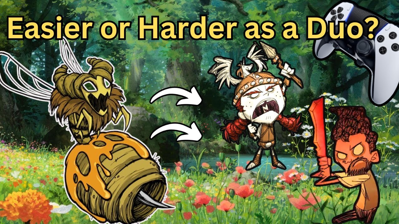 Epic Bee Queen Showdown: Team Boss Fighting in DST