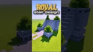 Minecraft Build Tip: Royal Stairs Tutorial! #minecrafttutorial