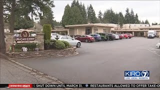 VIDEO: Stranger goes into Life Care Center to visit patient who tested positive for coronavirus
