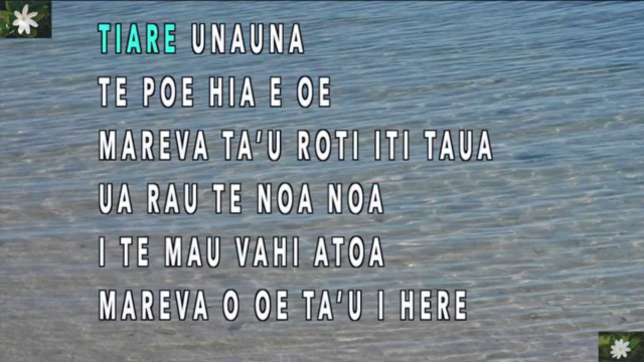 Mareva - Karaoke version by Manuia-Geek