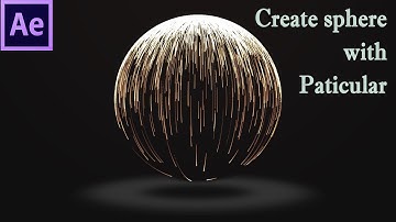 How to create Sphere of light with Trapcode Particular in After Effects - 24