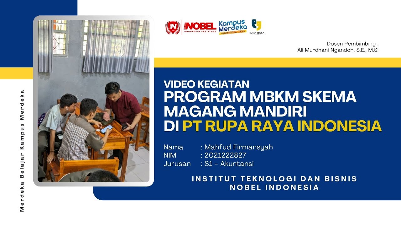Pt Rupa Raya Logo Mahfud Firmansyah_2021222827_Akuntansi_Magang MBKM_PT Rupa Raya ...