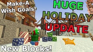 HUGE CREATIVERSE HOLIDAY UPDATE!!! - New Blocks, Recipes, Menus - AND CHARITY!