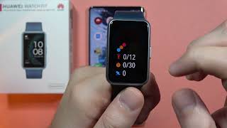 HUAWEI Watch Fit SE: Check Daily Steps - View Steps Record #tutorial