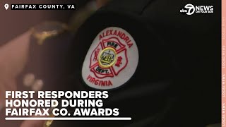 First Responders honored in Fairfax County Valor Awards ceremony