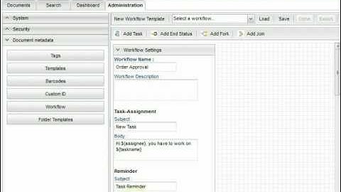 Document Management - Workflow Designer