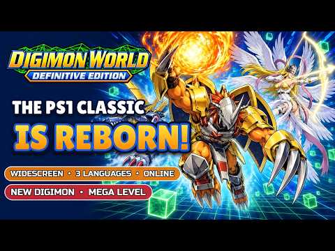 Digimon World Definitive Edition (English Trailer)