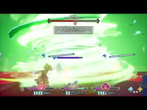 聖剣伝説3リメイクNF低レベル撃破：堕ちた聖者　ノーフューチャーモード