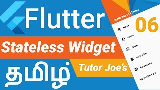 What is Stateless Widget Flutter  தமிழ்  | Mobile Apps Development | StatelessWidget | Android | iOS screenshot 3