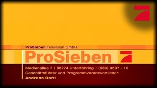 ProSieben Impressum