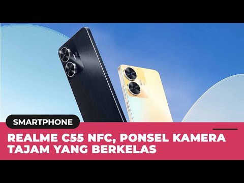 Realme C55 NFC Resmi di Indonesia dengan Poni ala iPhone 14 Pro