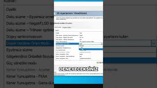 Oyunlarda kasmayı bu NVIDIA ayarı ile hemen çöz!