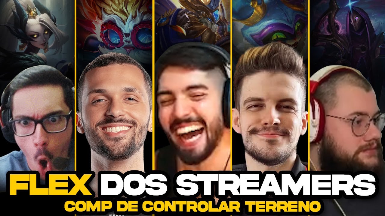 FLEX DOS STREAMERS - A COMP PERFEITA PRA CONTROLAR TERRENO - ft. KAMI, DYNQUEDO, CLOVÃO, MANDIOCA