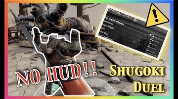 No HUD Duels with Shugoki!