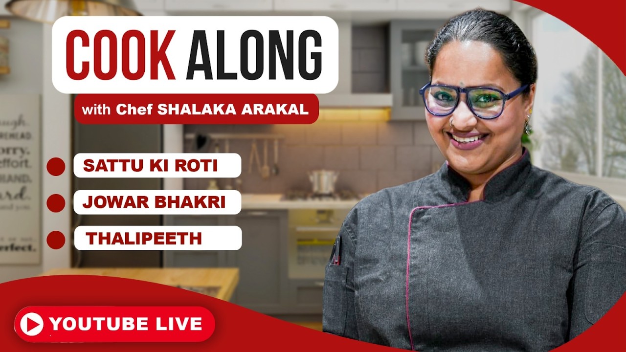 Traditional Roti & Bhakri Special with Chef Shalaka Arakal LIVE @sanjeevkapoorkhazana