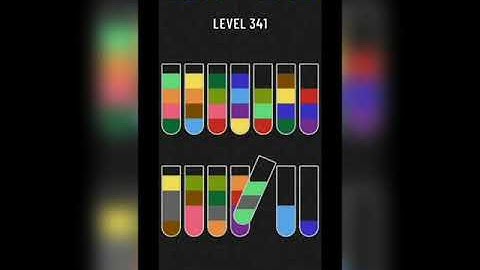Water sort puzzle level 341