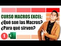 Curso Macros: ¿Qué es una Macro? ¿Para qué sirven?  | 01