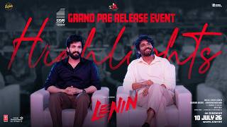 Lenin Grand Pre-Release Event Highlights | Akhil Akkineni | Bhagyashri Borse | Shreyas Media