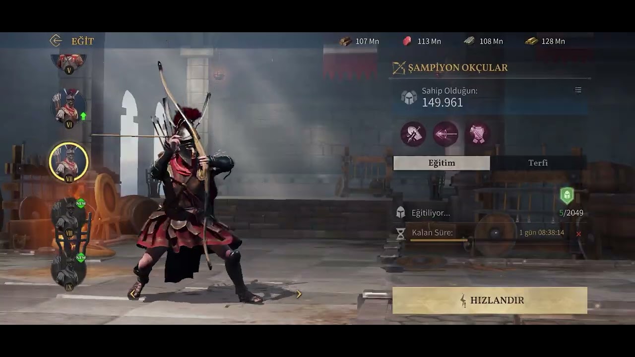 AGE OF EMPİRES MOBİLE 71.7M GÜÇ TEK BAĞ videosu