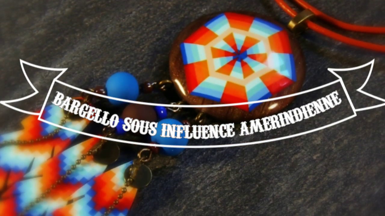 Bargello sous influence Amérindienne. English Subtitle