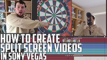 How to Create a Split Screen Video in Sony Vegas
