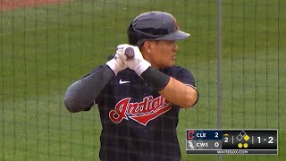 張育成 春訓第九棒先發三壘手，本場攻守全紀錄 vs Chicago White Sox / Feb 29, 2020