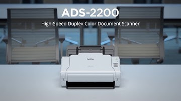 Brother ADS-2200 Compact High-Speed Color Duplex Desktop Document Scanner