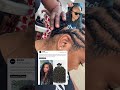 Viral Hair Style!! #fulanibraids #sewins #viral