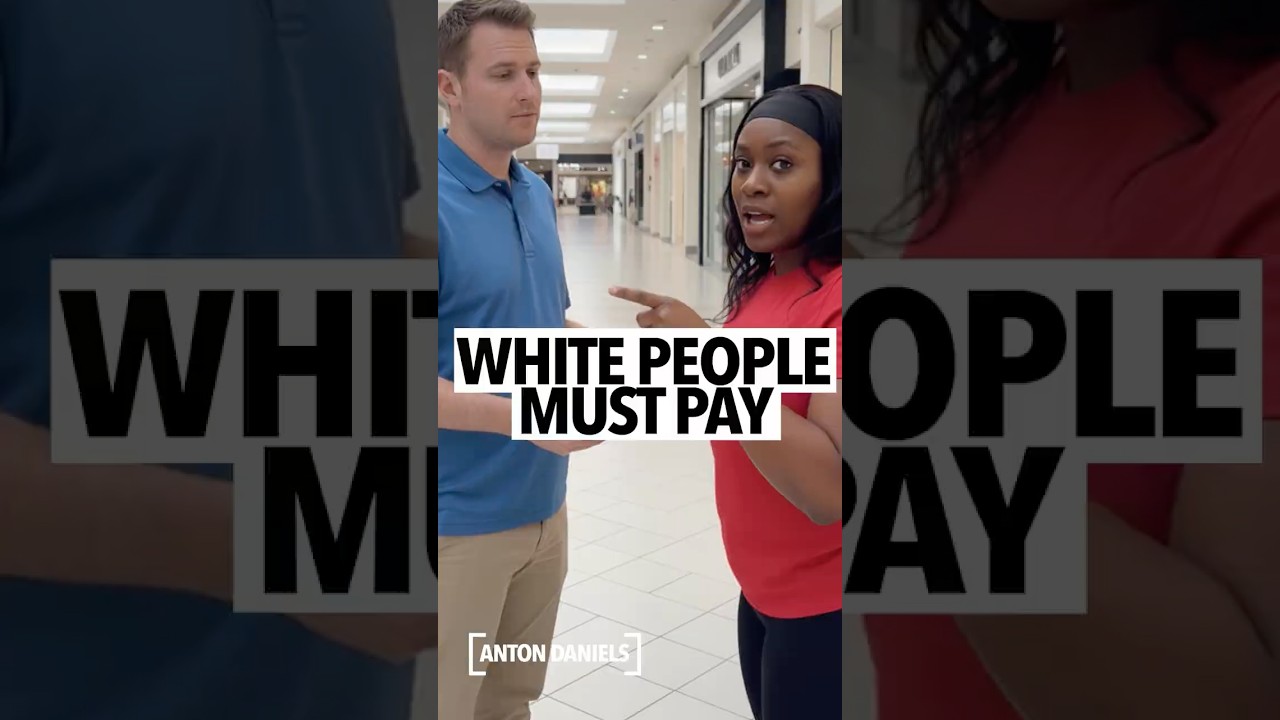 Черная женщина злится, говоря, что белые люди все равно должны платить за то, что сделали их пред...