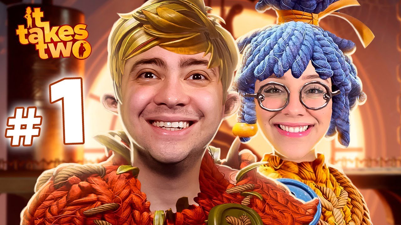 alanzoka jogando It Takes Two com a Maethe - Parte 1