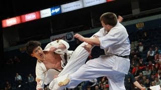 【新極真会】The 5th Karate World Cup MEN LIGHT WEIGHT FINAL  MAEDA vs. MOISSEYEV